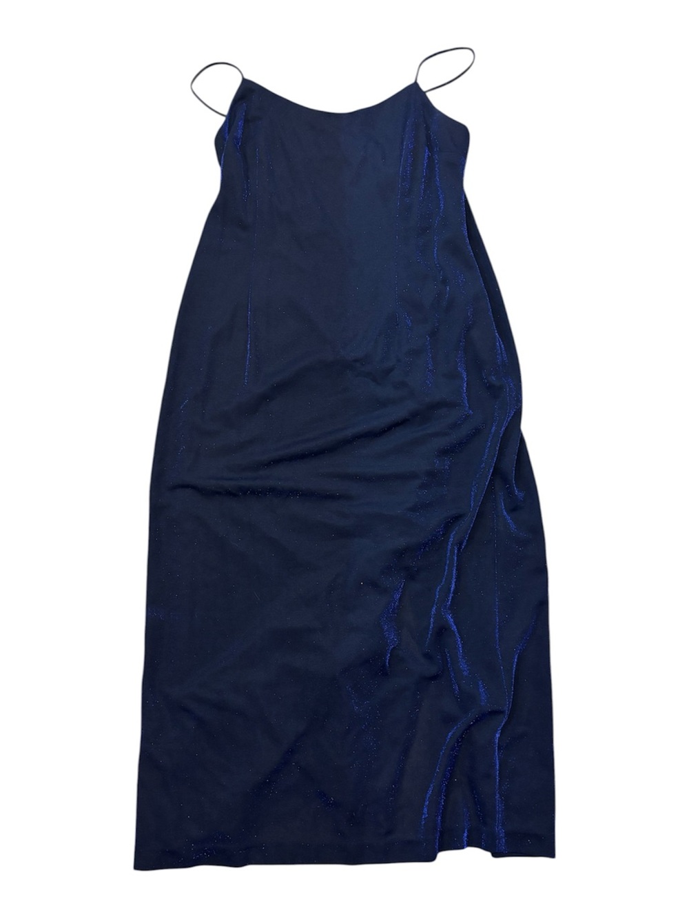 🌹🌹Navy Sparkle Maxi Slip Skirt with Spaghetti Straps